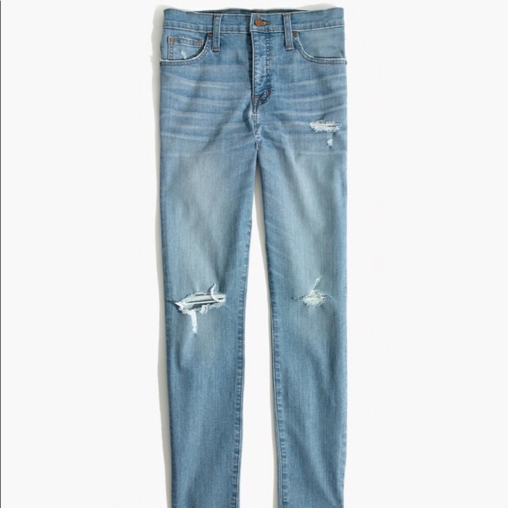 High-Rise Madewell Skinny Jeans